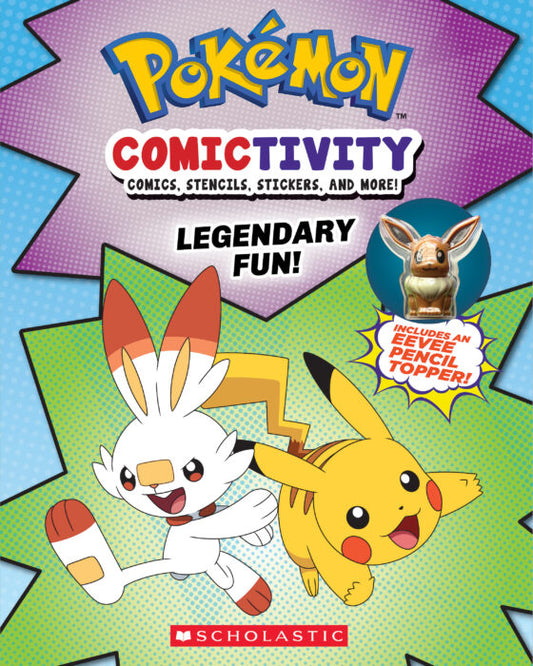 Pokemon Comictivity Activity Book Legendary Fun!