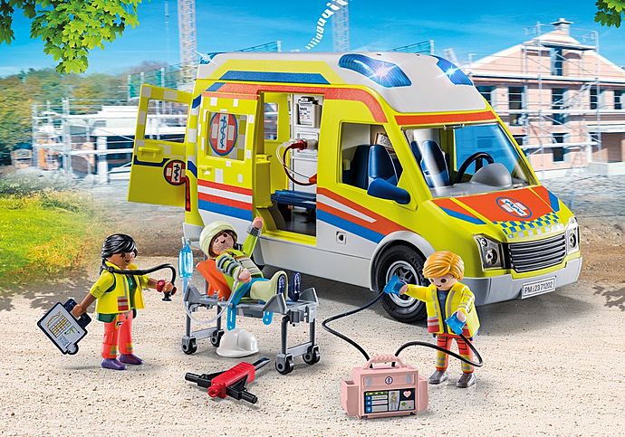 City Life Ambulance with Light & Sound