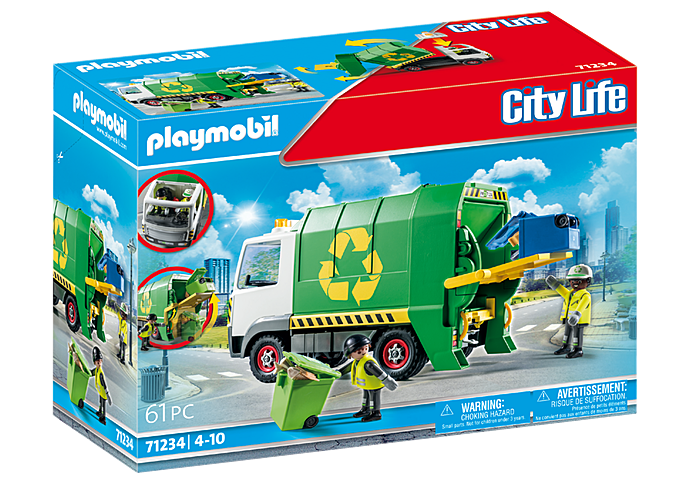 Recycling Garbage Truck
