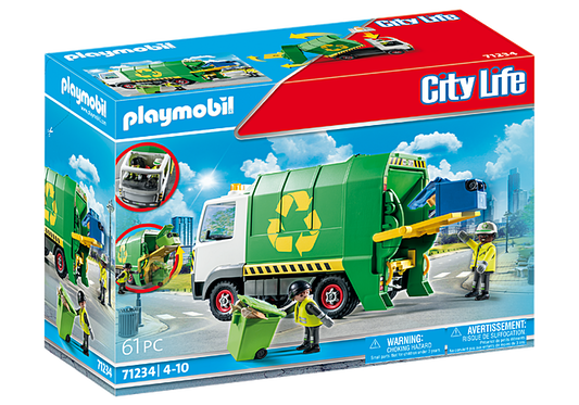 Recycling Garbage Truck