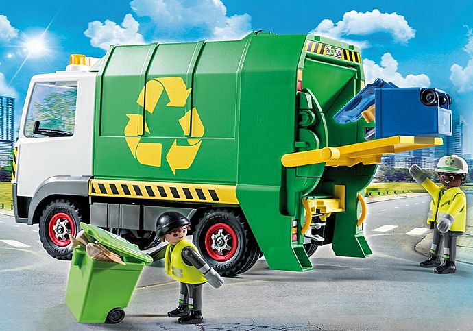 Recycling Garbage Truck