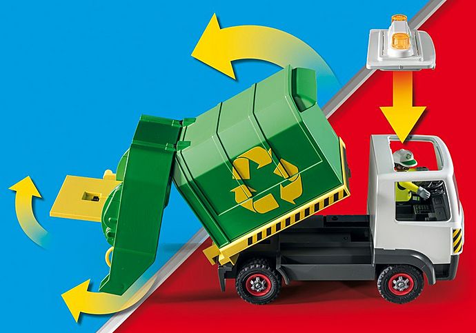 Recycling Garbage Truck