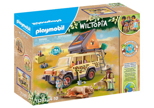 Wiltopia Cross-Country Vehicle with Lions