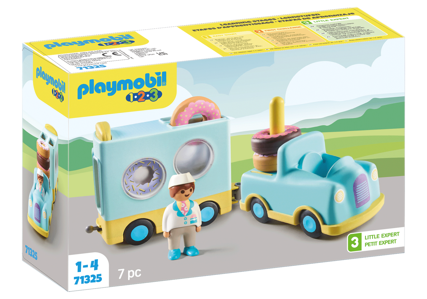 123 Donut Truck with Stacking and Sorting Feature