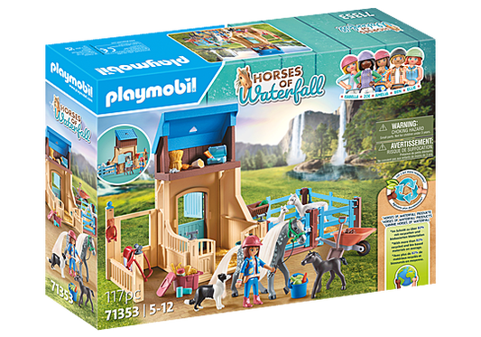 Horses of Waterfall Horse Stall with Amelia and Whisper