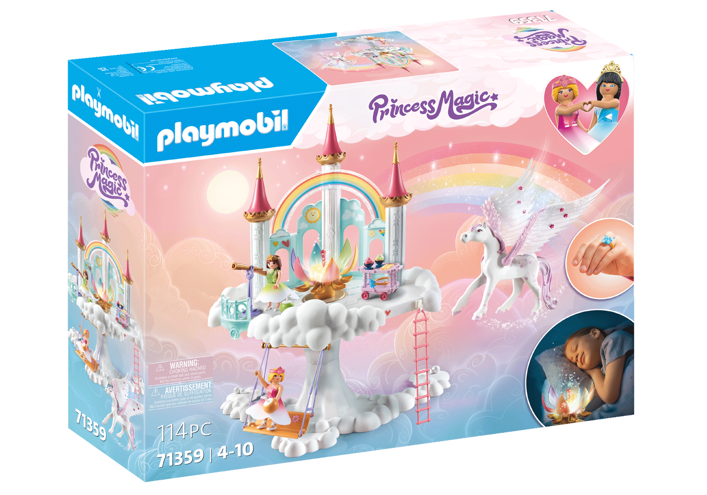 Princess Magic Rainbow Castle in the Clouds