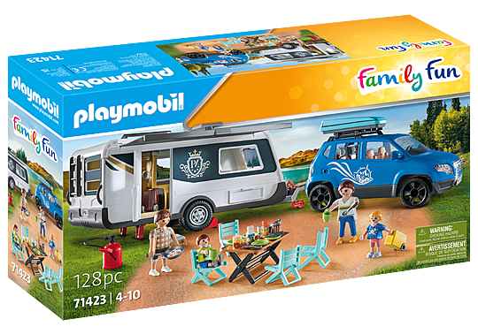 Family Fun Caravan with Car