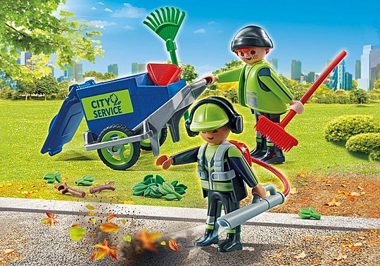 City Action Street Cleaning Team