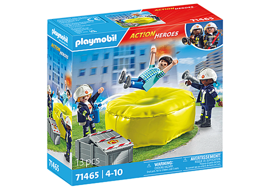 Action Heroes Firefighter with Air Pillow