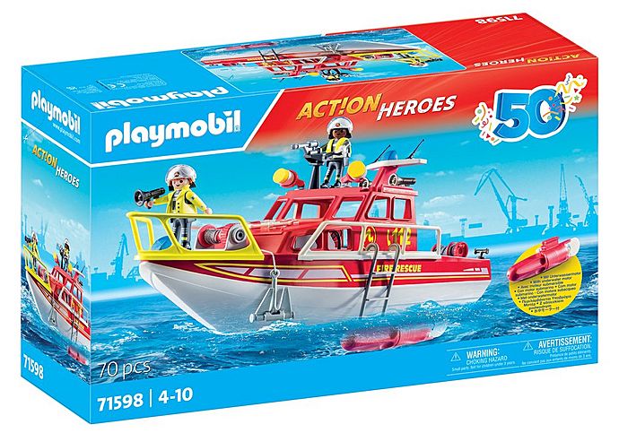 Action Heroes Fire Rescue Boat