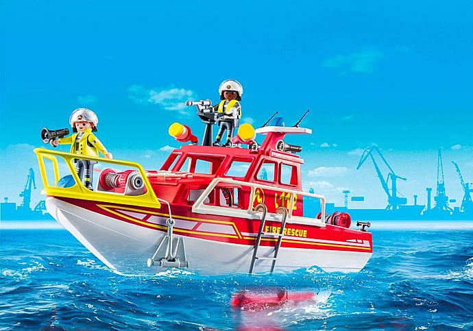 Action Heroes Fire Rescue Boat