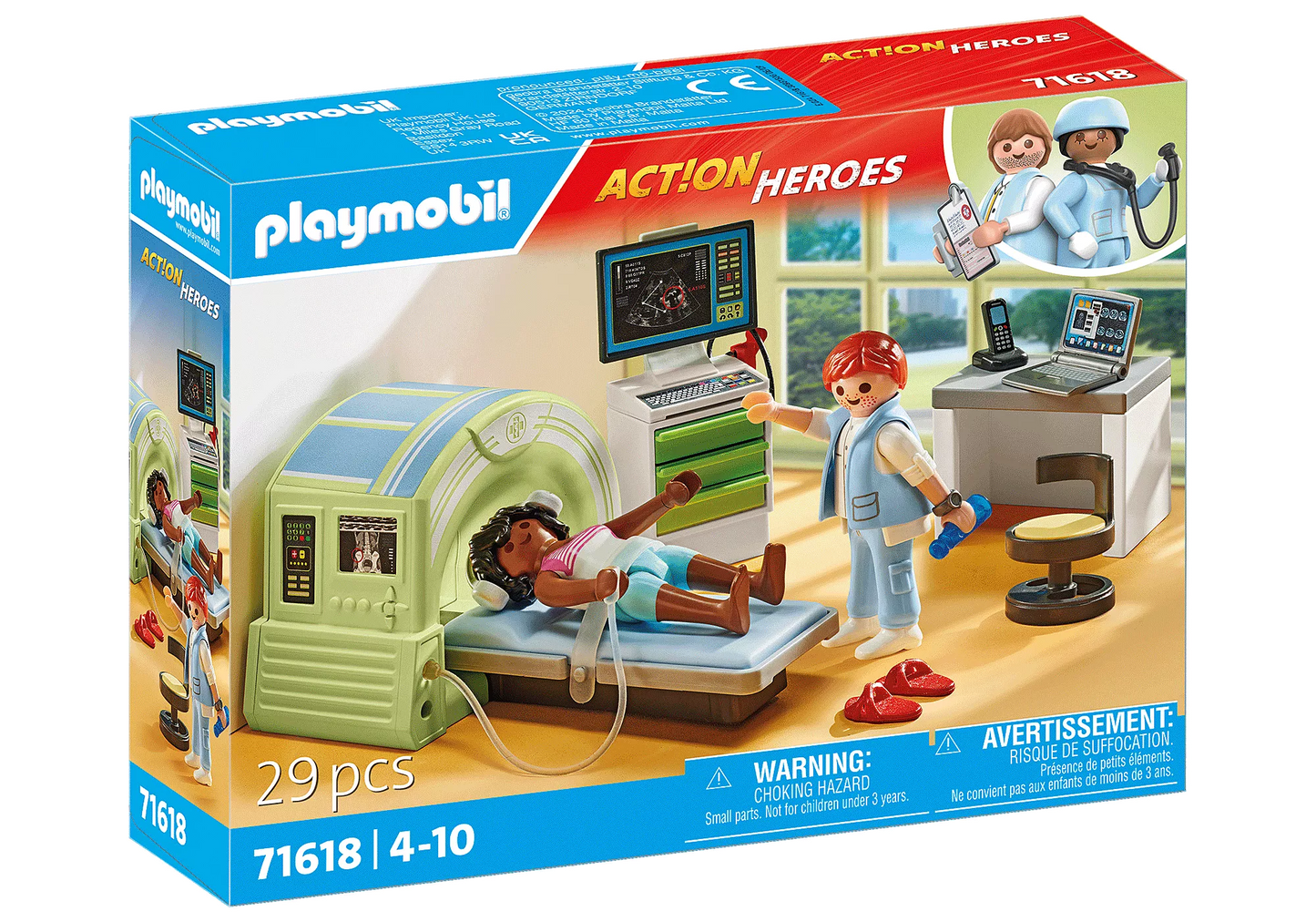 Action Heroes MRI with Patient