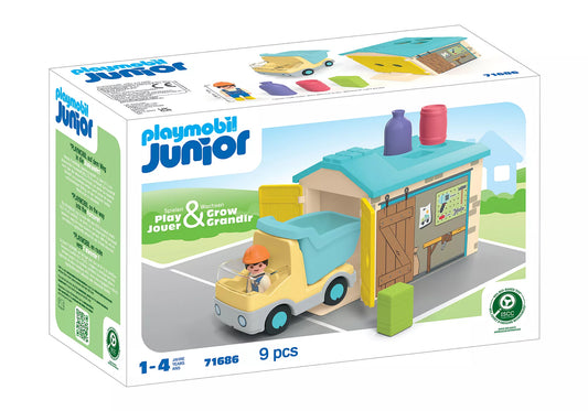 Junior: Construction Truck with Garage
