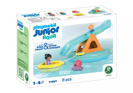 Junior Aqua: Water Seesaw with Boat with Boat