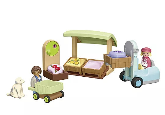 Junior Organic Market Stall & Forklift