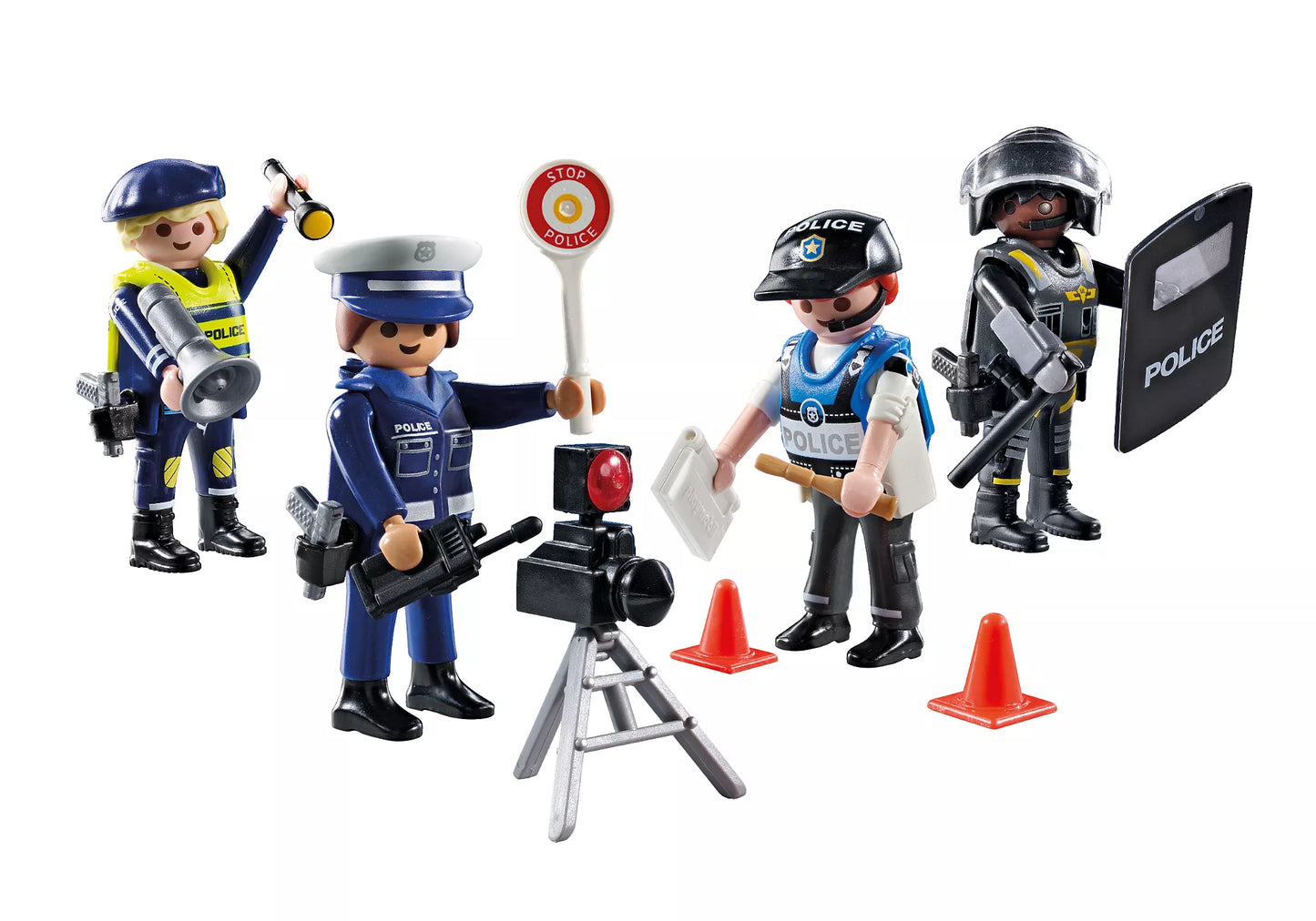Action Heroes Police Figure Set