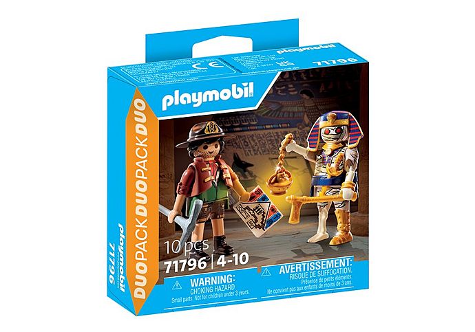 Treasure Hunter and Mummy