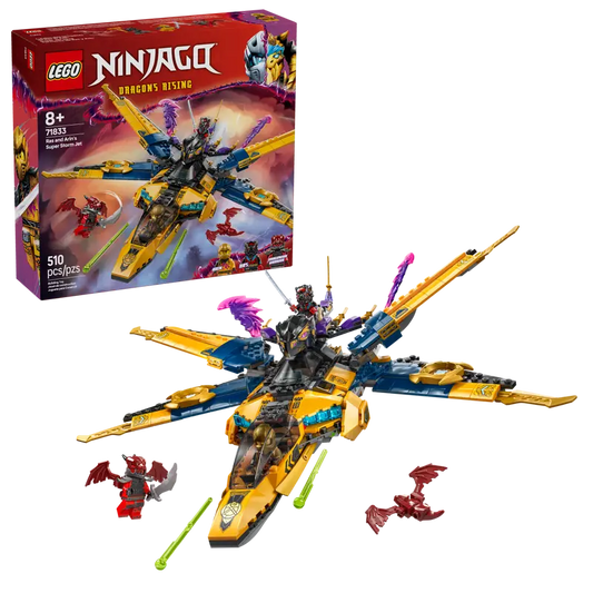 Ninjago Ras an Arin's Super Storm Jet