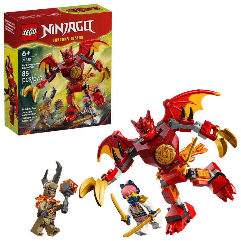Ninjago Kai's Dragon Mech Battle Pack