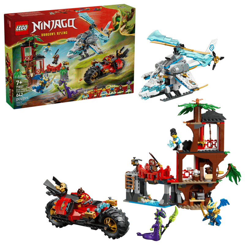 Ninjago Ninja Vehicle Tree House Battle