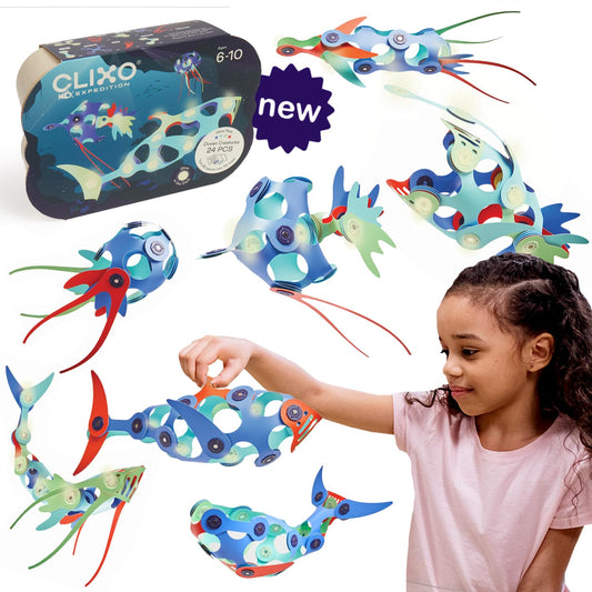 Clixo Ocean Creatures Pack