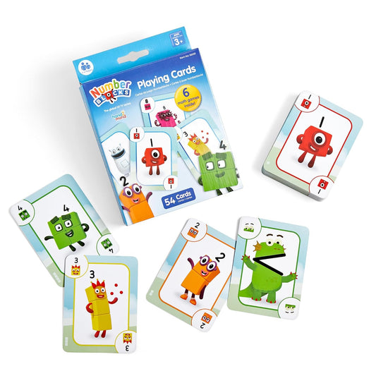 Number Blocks Playing Cards