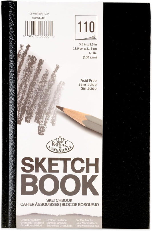 HB Sketch Book 5.5X8.5"