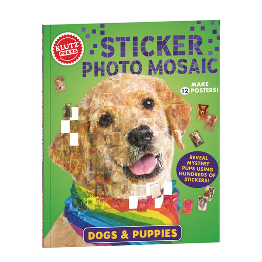 Klutz Sticker Photo Mosaic Dogs & Puppies