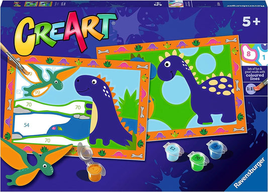 CreArt Land of the Dinos 2X 12.5X7"