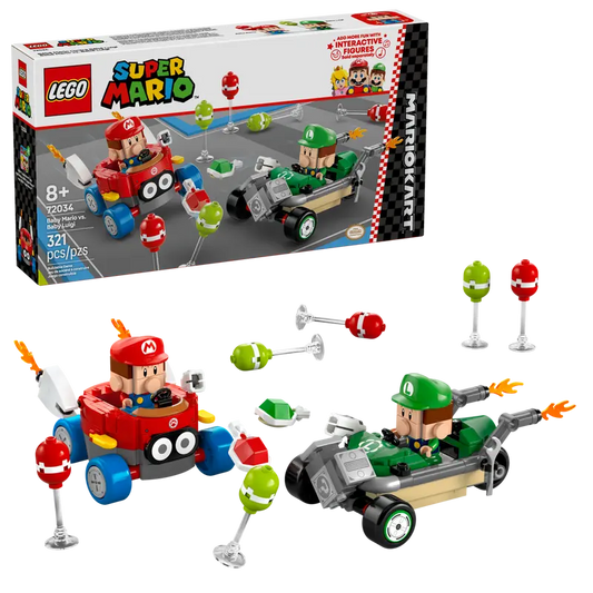 Super Mario Baby Mario vs. Baby Luigi