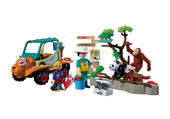 Animals & Friends: Zookeeper with Vehicle
