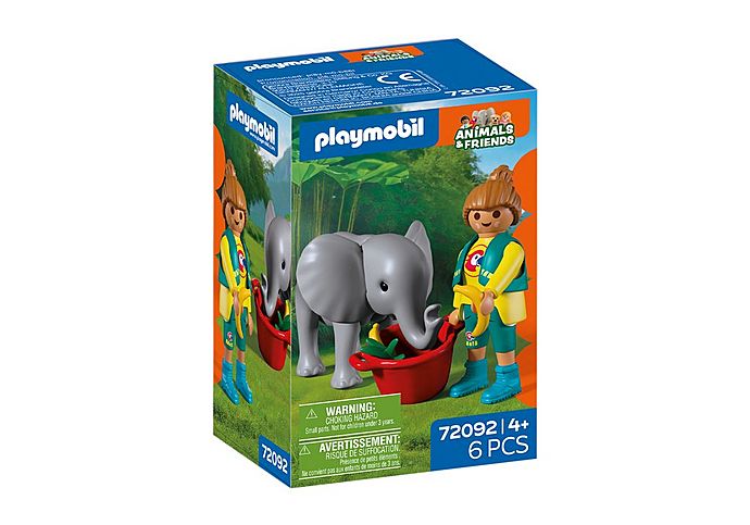 Animal & Friends: Baby Elephant & Zoo Keeper