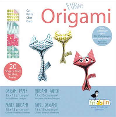 3D Origami Cats