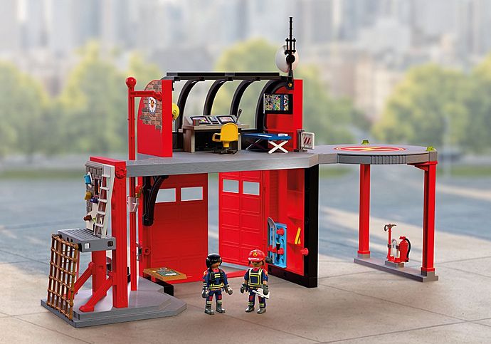 City Action Large Fire Station