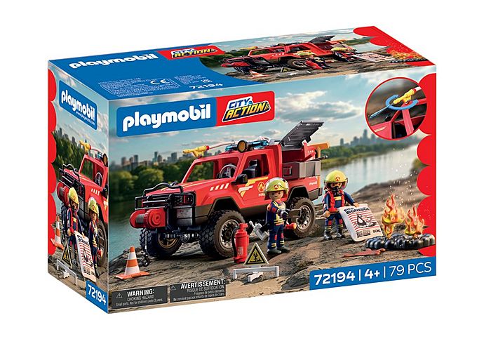 City Action Fire Pickup Truck