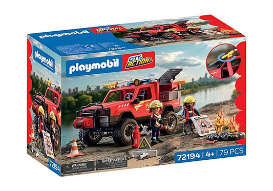 City Action Fire Pickup Truck