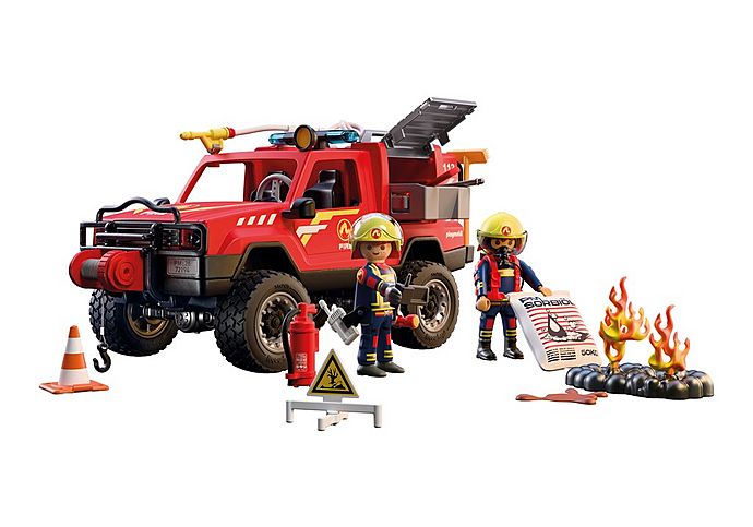 City Action Fire Pickup Truck