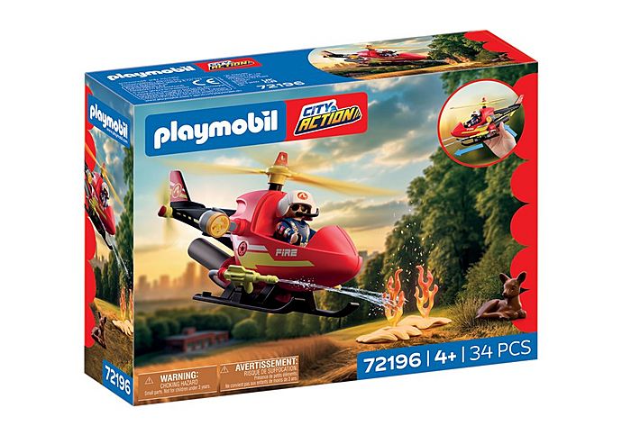 City Action Firefighting Helicopter