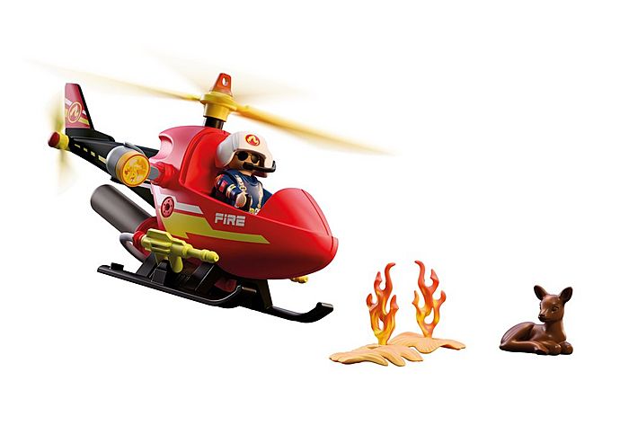City Action Firefighting Helicopter