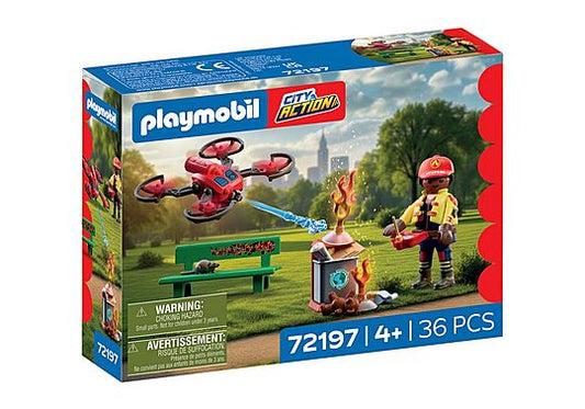 City Action Firefighting Drone