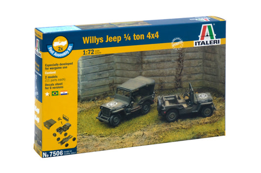 Willys Jeep 1/4 Ton 4x4 1/72