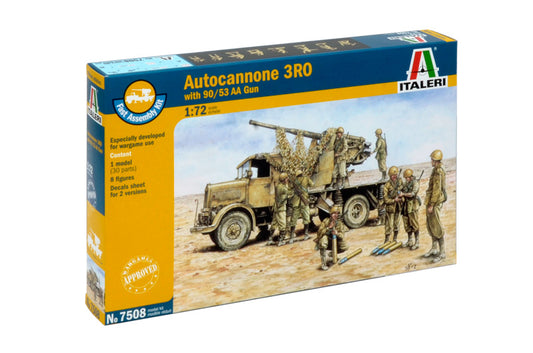 Autocannone 3R0 with 90/53 AA Gun 1/72