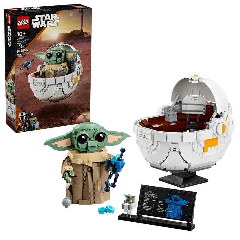 Star Wars Grogu with Hover Pram