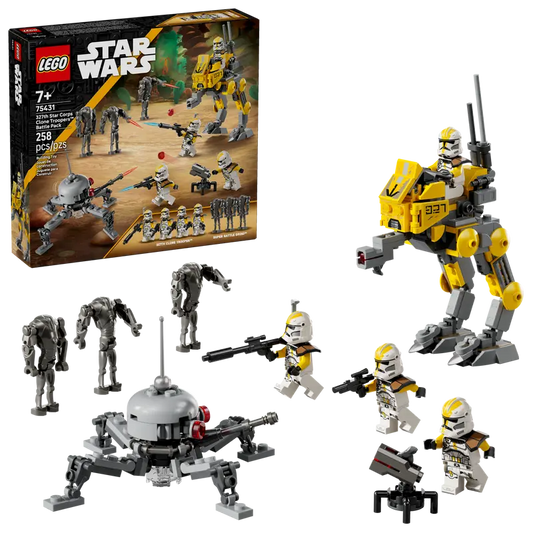Star Wars 327th Star Corps Clone Troopers Battle Pack