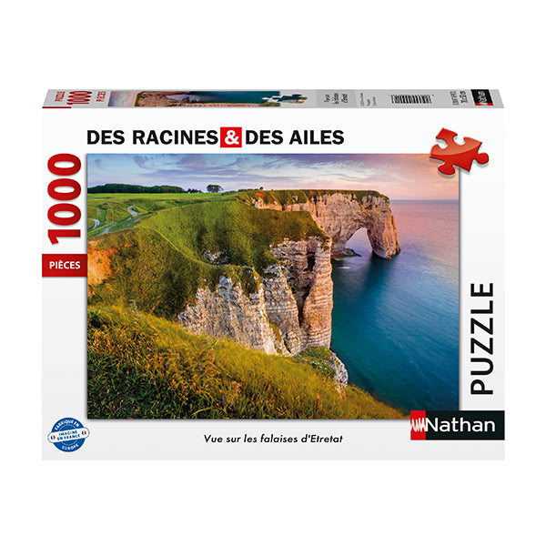 Vue sur les Falaises d'Etretat 1000pc