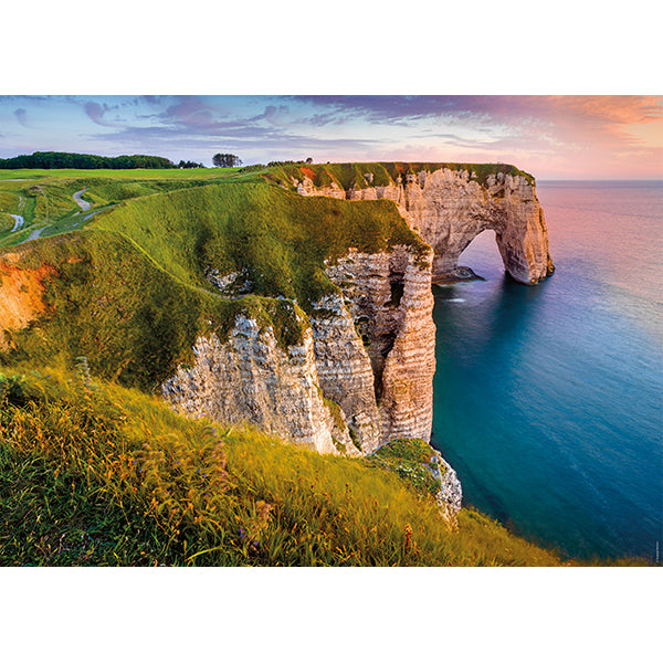 Vue sur les Falaises d'Etretat 1000pc