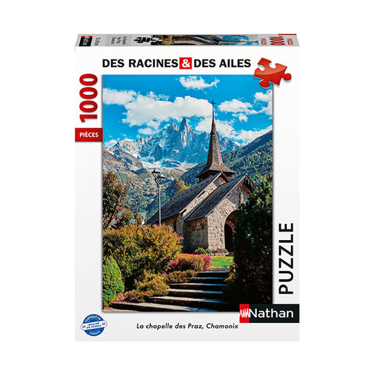 Church of Praz, Chamonix 1000pc