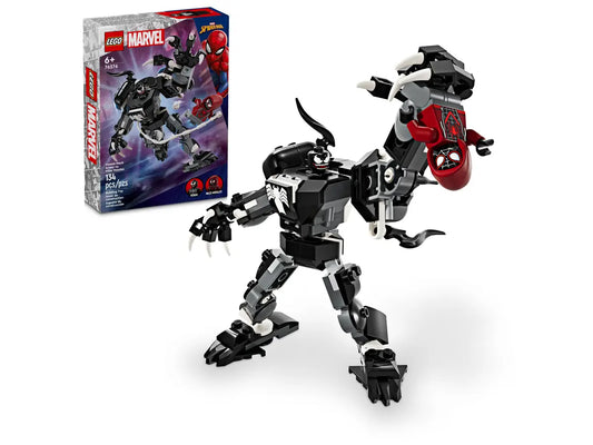 Marvel Venom Mech Armor vs. Miles Morales
