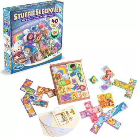 Stuffie Sleepover - Fit Your Friends in Puzzle Game