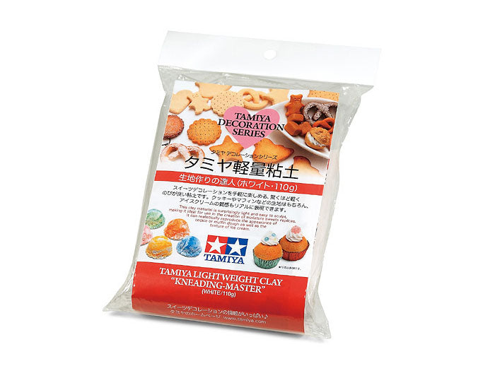 Light Weight Clay "Kneading-Master" white 110g